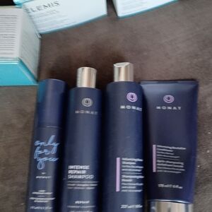 Women’s Skincare - Navy Blue Repair Hair & Treatment Set